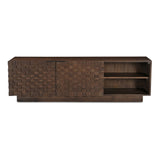 Modern European furniture - Acacia 2-Door Media Cabinet - www.oroa.com