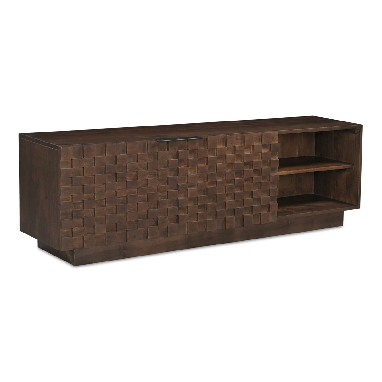   Modern European furniture - Acacia 2-Door Media Cabinet - www.oroa.com | Oroa.com
