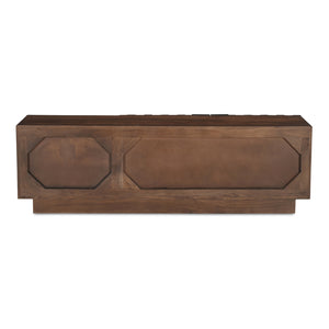   Modern European furniture - Acacia 2-Door Media Cabinet - www.oroa.com | Oroa.com