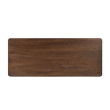 Modern European furniture - Brown Acacia Dining Table - www.oroa.com