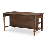 Modern European furniture - Acacia 3-Drawer Kitchen Island - www.oroa.com