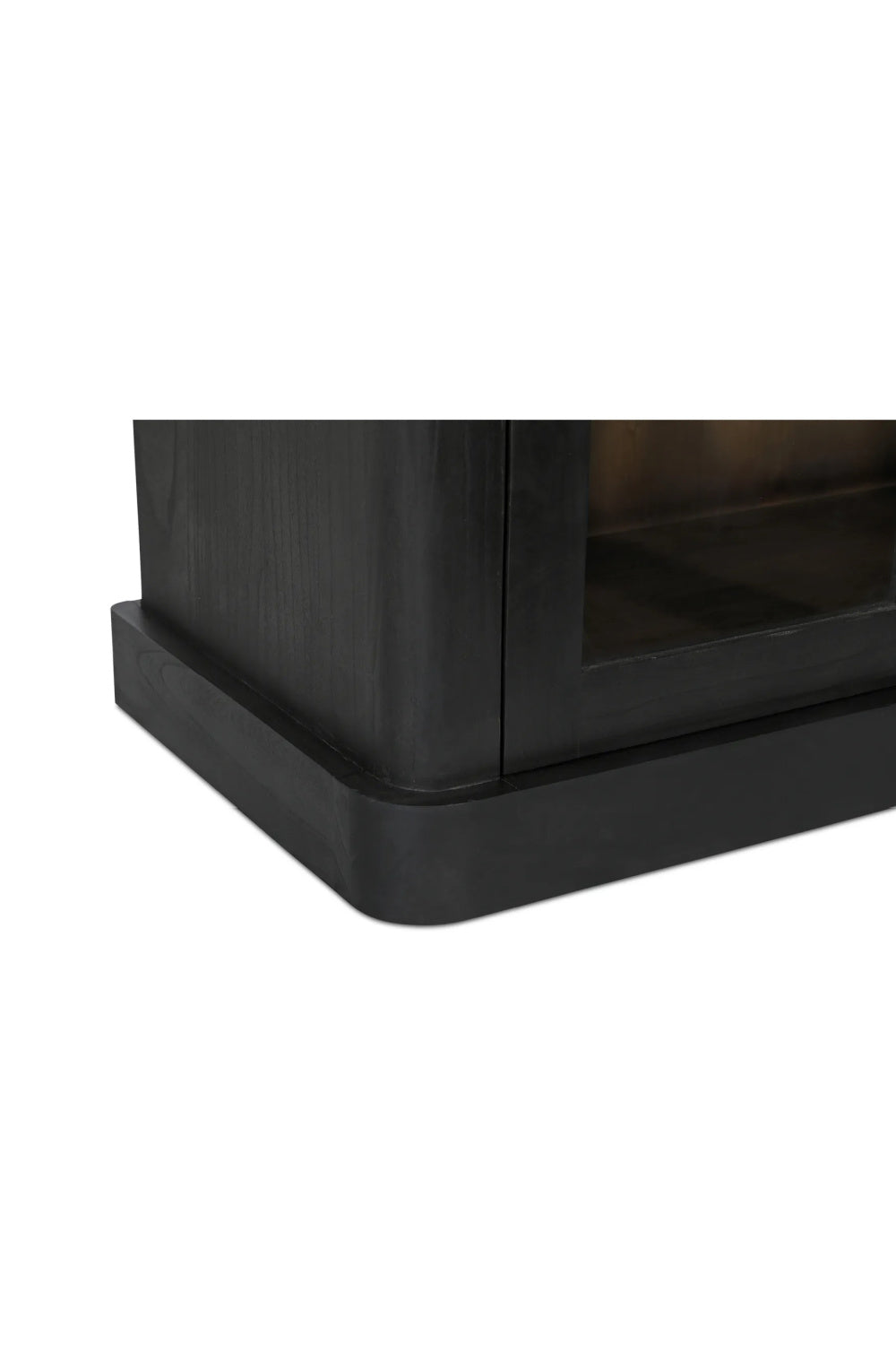 Modern European furniture - Black Sliding-Door Tall Cabinet - www.oroa.com