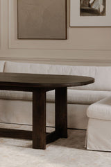 Modern European furniture - Solid Need Wood Dining Table - www.oroa.com