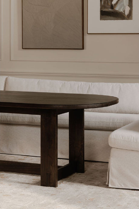 Modern European furniture - Solid Need Wood Dining Table - www.oroa.com