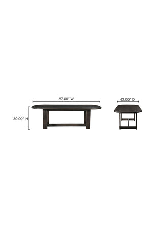Solid Need Wood Dining Table | Novi Living Glenn