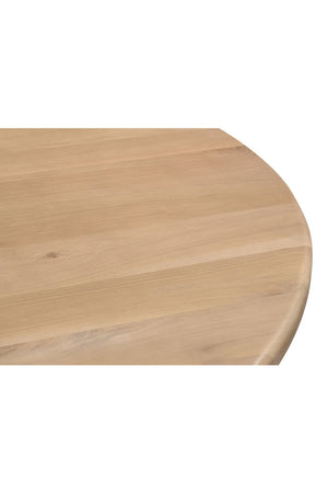 Oak Turned-Leg Dining Table | Novi Living Treccia