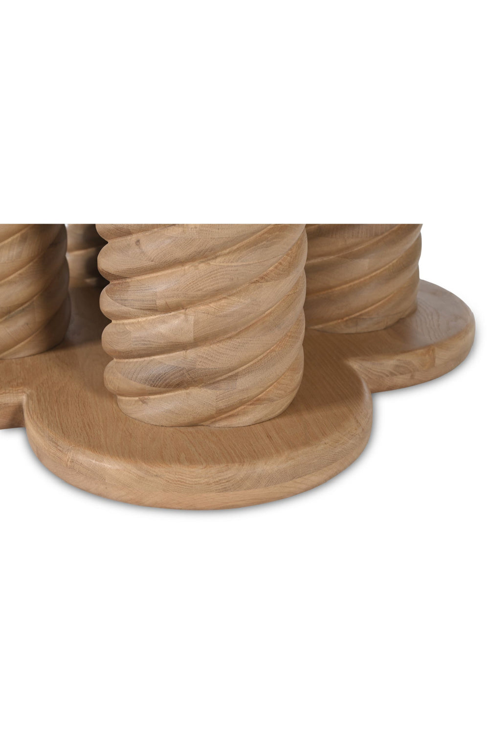 Oak Turned-Leg Dining Table | Novi Living Treccia