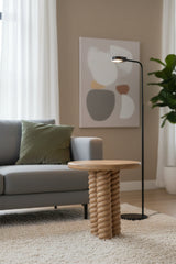 Modern European furniture - Oak Turned-Leg Side Table - www.oroa.com