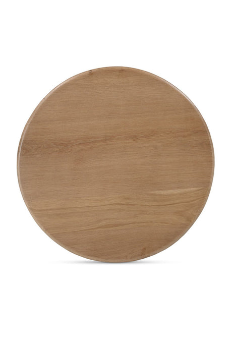 Modern European furniture - Oak Turned-Leg Side Table - www.oroa.com