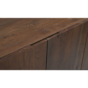 Modern European furniture - Neem Wood 6-Door Sideboard - www.oroa.com