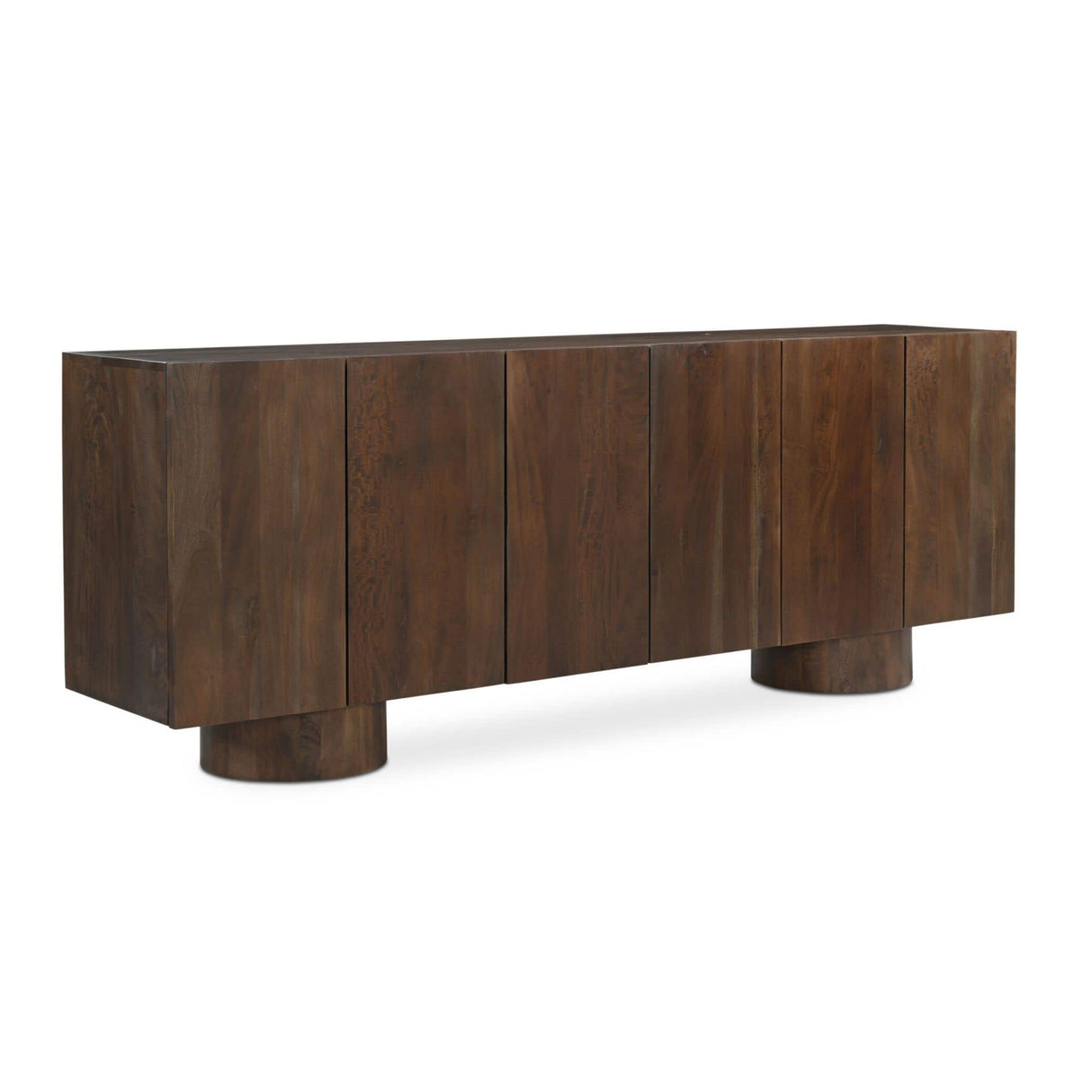 Modern European furniture - Neem Wood 6-Door Sideboard - www.oroa.com
