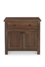 Modern European furniture - Wooden 2-Door Charging Nightstand - www.oroa.com