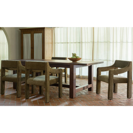 Brown Acacia Wood Dining Table | Novi Living Wilson  - www.oroa.com