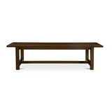 Brown Acacia Wood Dining Table | Novi Living Wilson