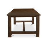 Brown Acacia Wood Dining Table | Novi Living Wilson