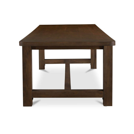 Brown Acacia Wood Dining Table | Novi Living Wilson  - www.oroa.com
