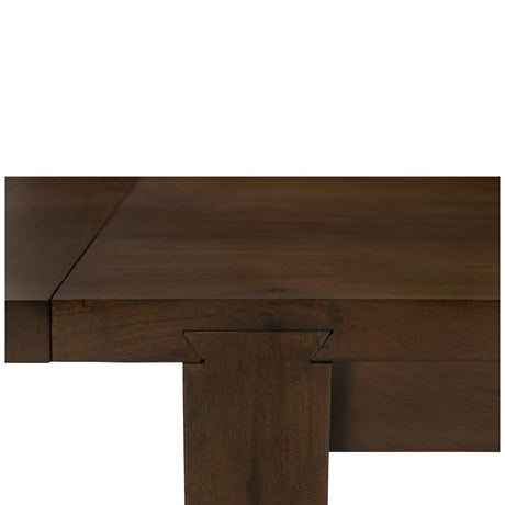 Brown Acacia Wood Dining Table | Novi Living Wilson  - www.oroa.com