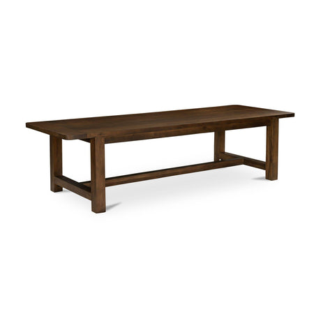 Brown Acacia Wood Dining Table | Novi Living Wilson  - www.oroa.com
