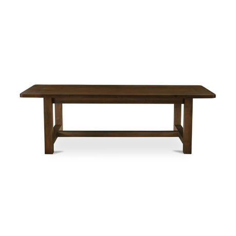 Brown Acacia Wood Dining Table | Novi Living Wilson  - www.oroa.com