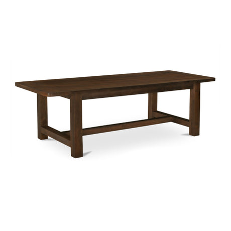 Brown Acacia Wood Dining Table | Novi Living Wilson  - www.oroa.com