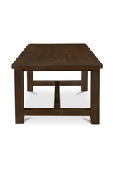 Modern European furniture - Brown Acacia Wood Dining Table S - www.oroa.com