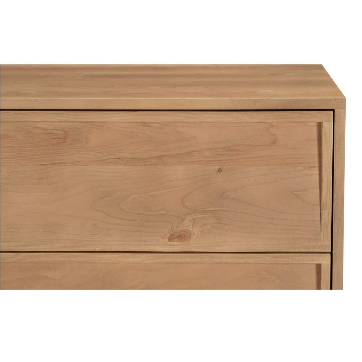 Modern or European furniture - Natural Hardwood 6-Drawer Dresser - www.oroa.com
