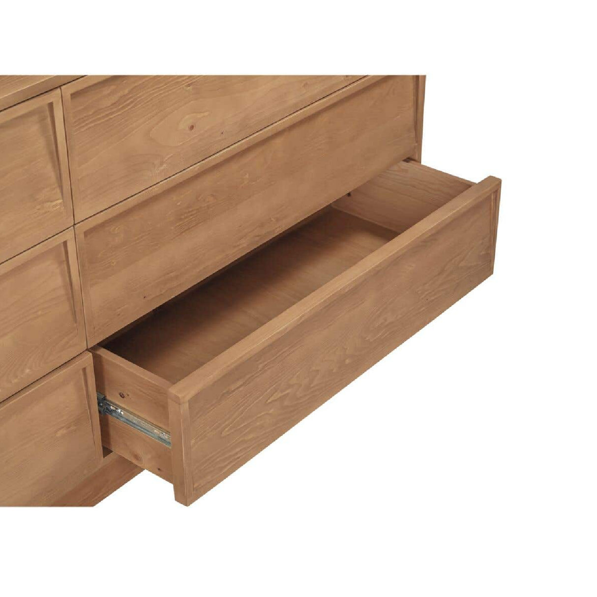 Modern or European furniture - Natural Hardwood 6-Drawer Dresser - www.oroa.com