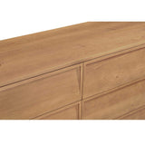Modern or European furniture - Natural Hardwood 6-Drawer Dresser - www.oroa.com