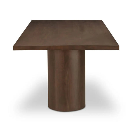 Brown Neem Wood Dining Table | Novi Living Hadley