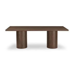 Brown Neem Wood Dining Table - Novi Living Hadley - view 1