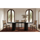 Black Acacia Dining Table L | Novi Living Daphne