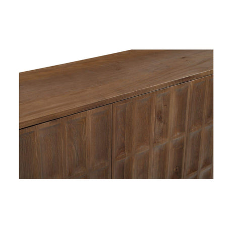 Carved Oak 5-Door Sideboard | Novi Living Roland