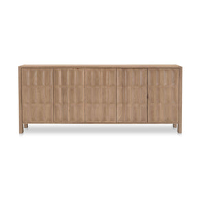 Carved Oak 5-Door Sideboard - Novi Living Roland - view 1