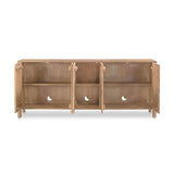 Carved Oak 5-Door Sideboard | Novi Living Roland