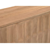 Carved Oak 5-Door Sideboard | Novi Living Roland