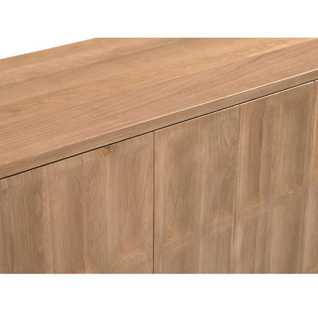 Carved Oak 5-Door Sideboard | Novi Living Roland
