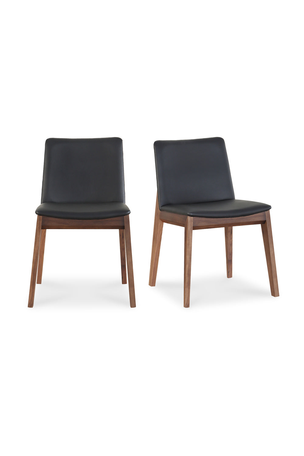 Modern European furniture - American Walnut Framed Dining Chairs (2) - www.oroa.com