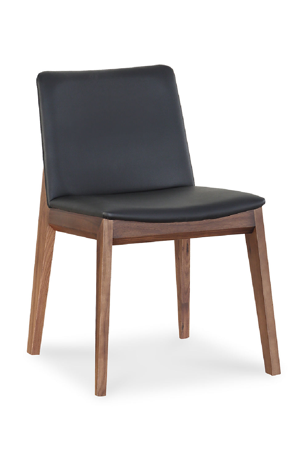 Modern European furniture - American Walnut Framed Dining Chairs (2) - www.oroa.com