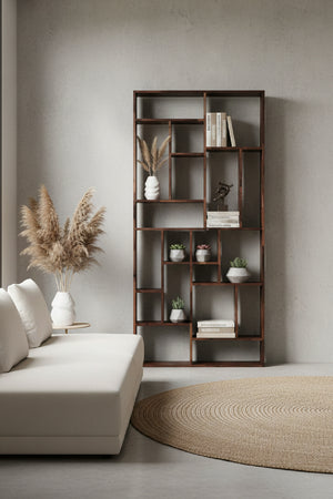 Solid Walnut Display Shelf | Novi Living Redemption | Oroa.com
