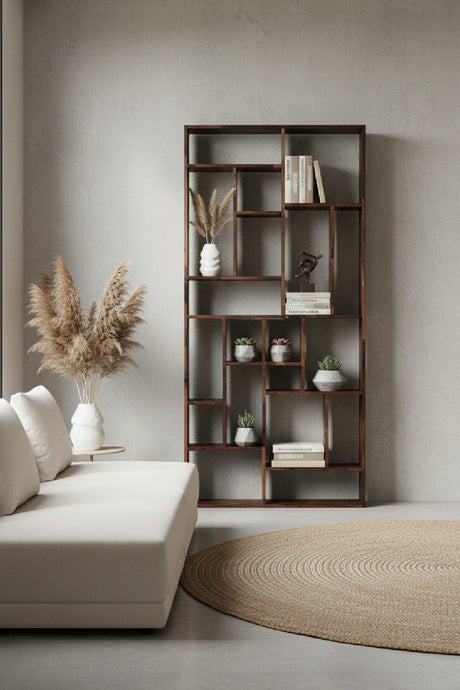 Solid Walnut Display Shelf | Novi Living Redemption | Oroa.com