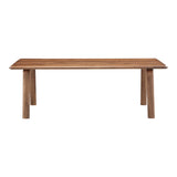 Modern European furniture - Wooden Minimalist Dining Table - www.oroa.com