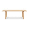 Modern European furniture - Wooden Minimalist Dining Table - www.oroa.com