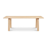 Modern European furniture - Wooden Minimalist Dining Table - www.oroa.com