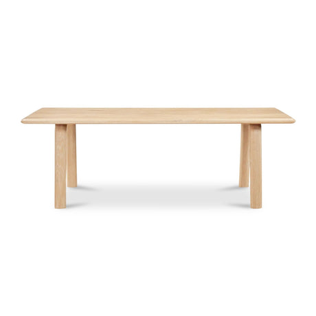Modern European furniture - Wooden Minimalist Dining Table - www.oroa.com