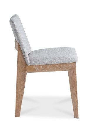Modern European furniture - Oak Framed Padded Dining Chairs (2) - www.oroa.com