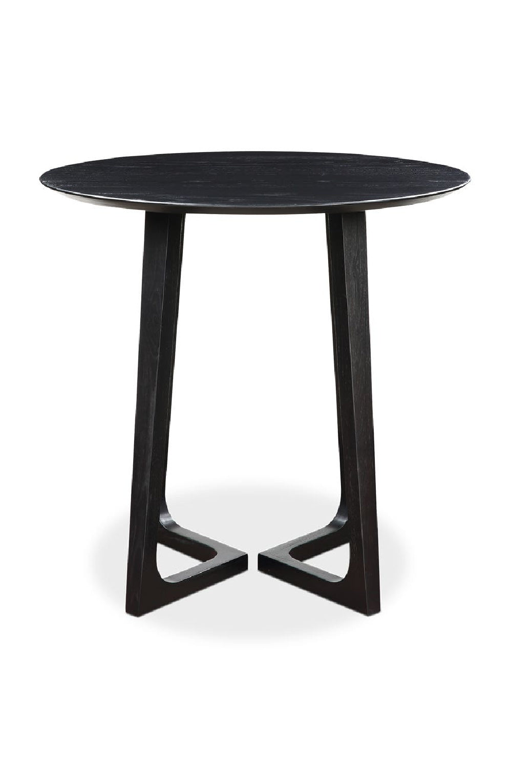Black Solid Ash Counter Table | Novi Living Godenza