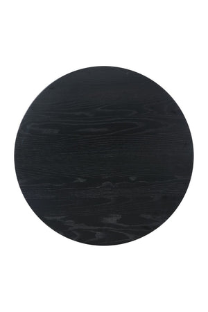 Black Solid Ash Counter Table | Novi Living Godenza