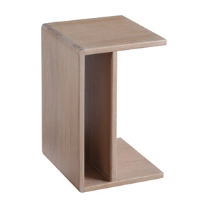 Modern European furniture - Japandi Wooden Accent Table - www.oroa.com