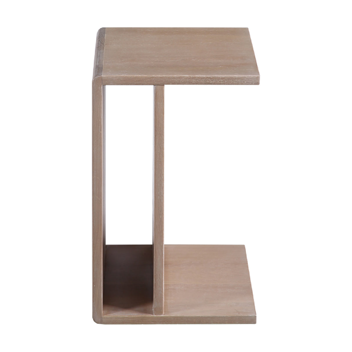 Modern European furniture - Japandi Wooden Accent Table - www.oroa.com