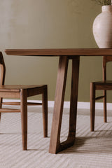Modern European furniture - Rectangular Wooden Dining Table - www.oroa.com